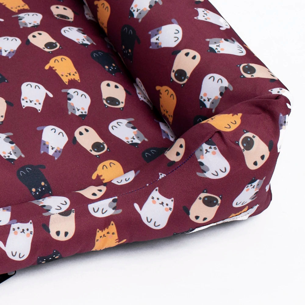 Cama Lavável para Cachorros com Zíper